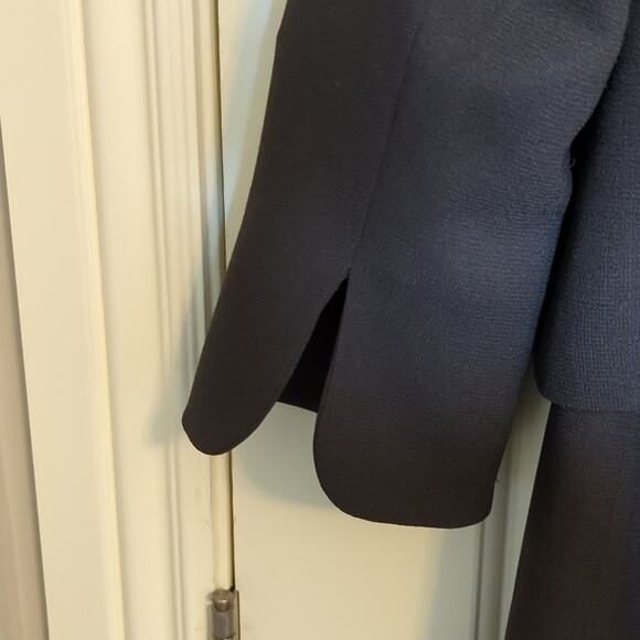 Vintage Created for Mary Kay by Brookhurst, Inc. Brown Wool Dress & Jacket 16R - Picture 5 of 16